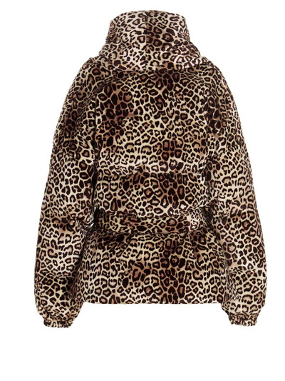 ALEXANDRE VAUTHIER 'Leopard' down jacket outlook