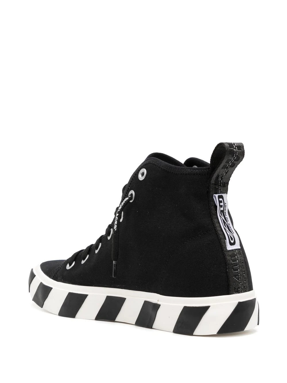 Vulcanized high-top sneakers - 3