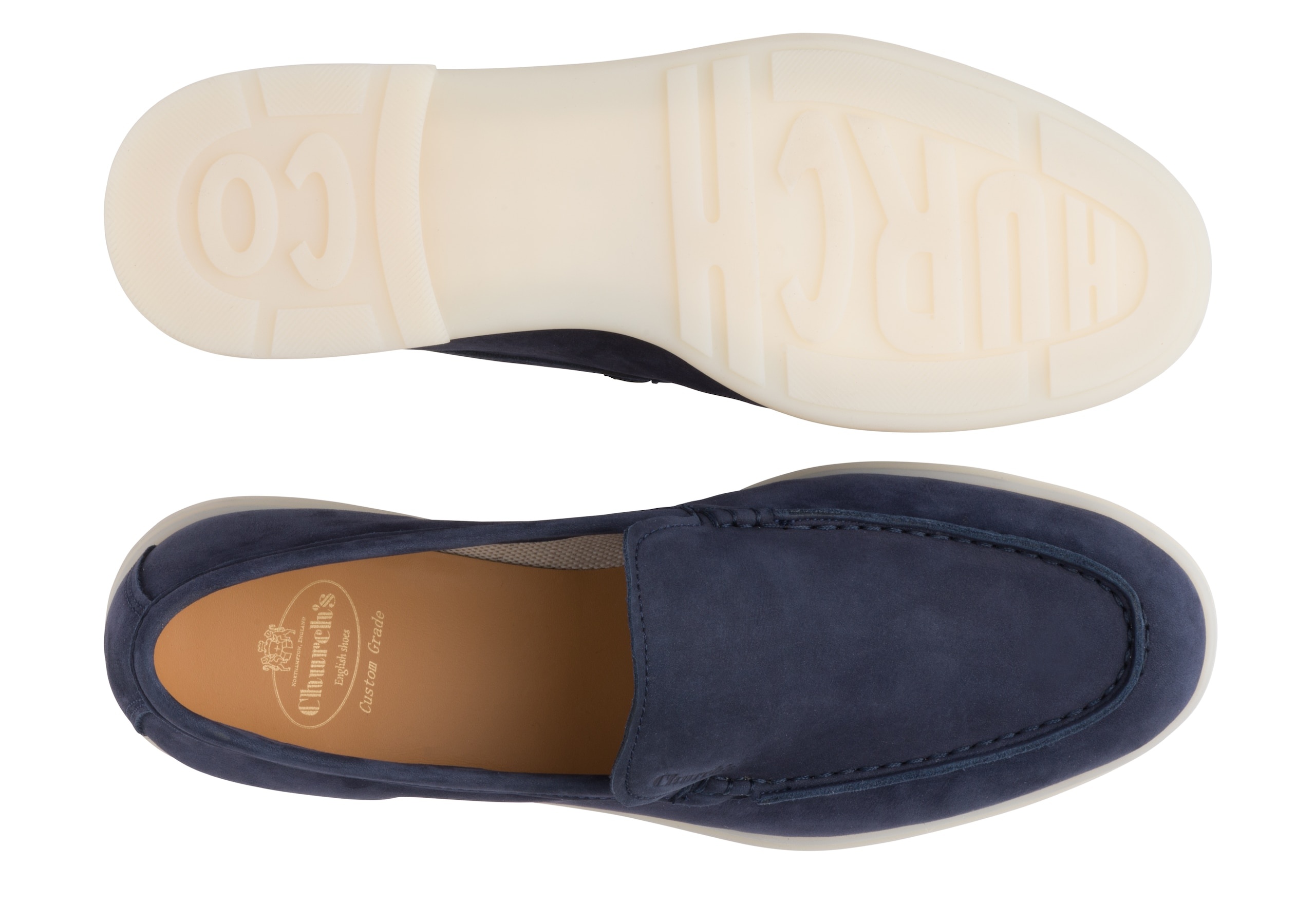 Lyn
Nubuck Loafer Blue - 3