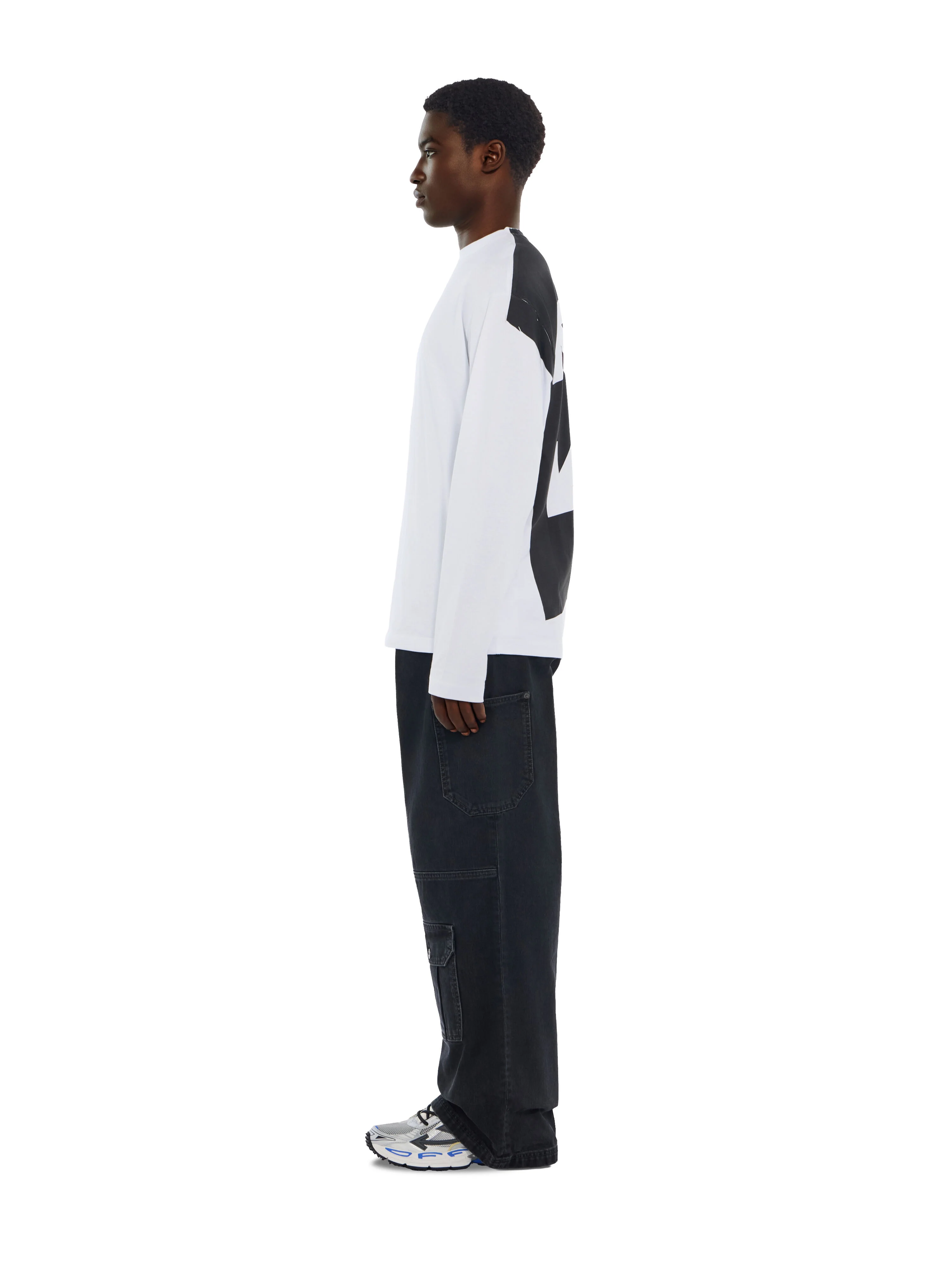 Negative Arrow Skate Long Sleeve T-Shirt - 1