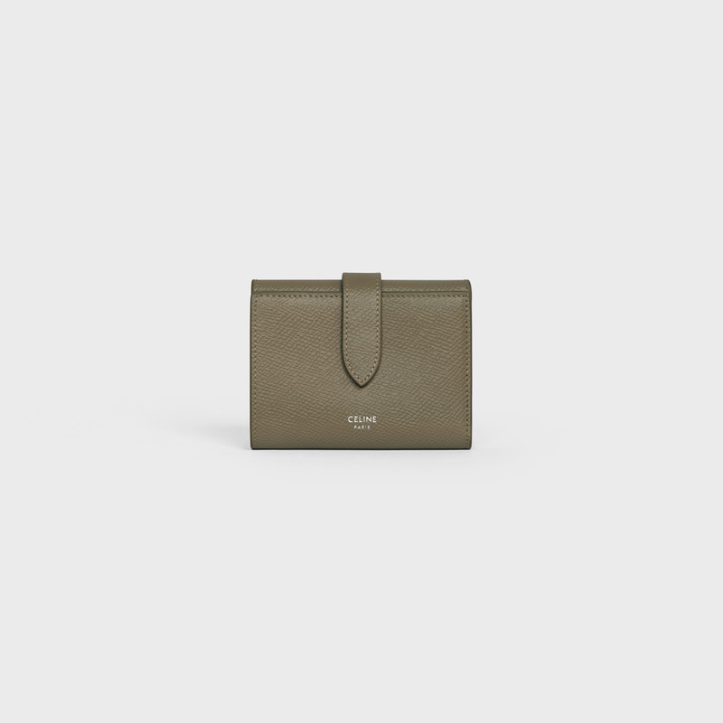 Fine Strap Wallet in Grained Calfskin 1