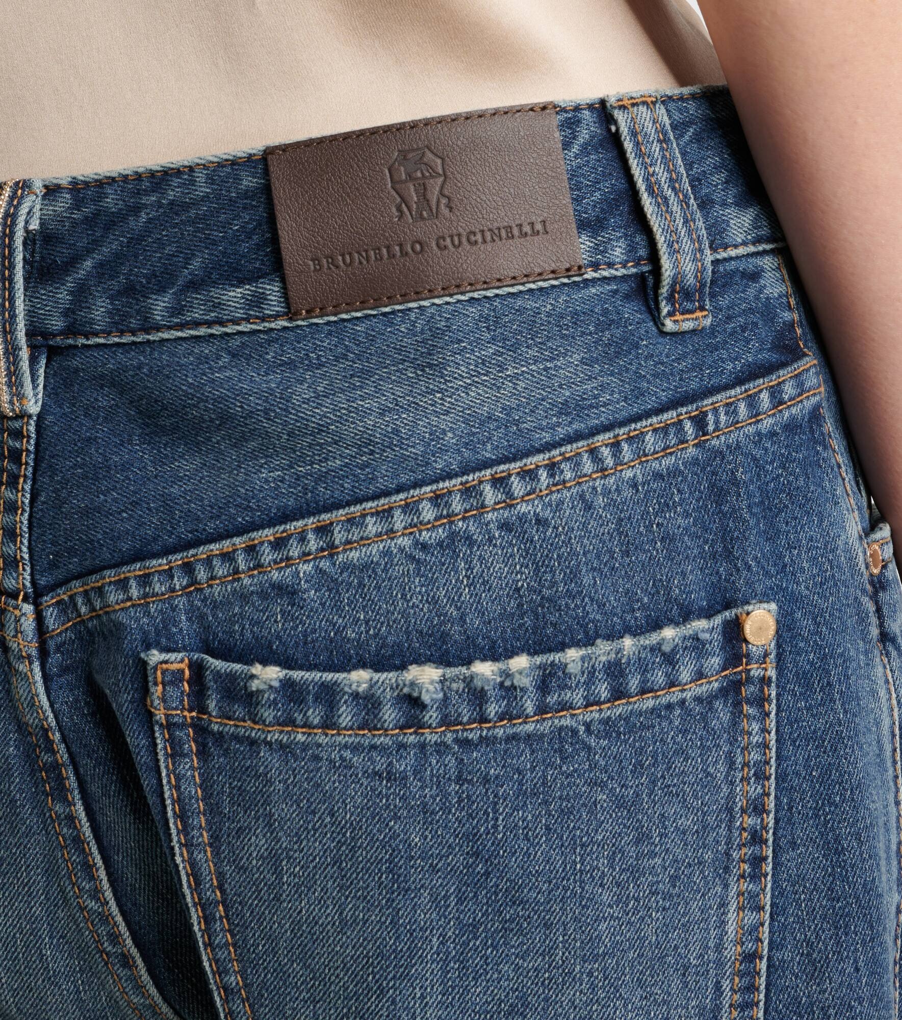 Low-rise straight jeans - 6
