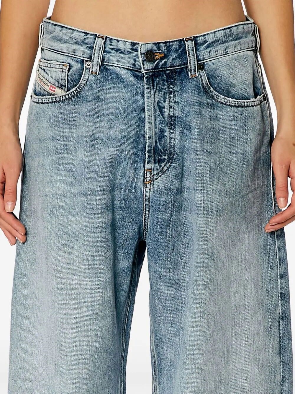 `1996 D-Sire` 5-Pocket Wide Leg Jeans - 3