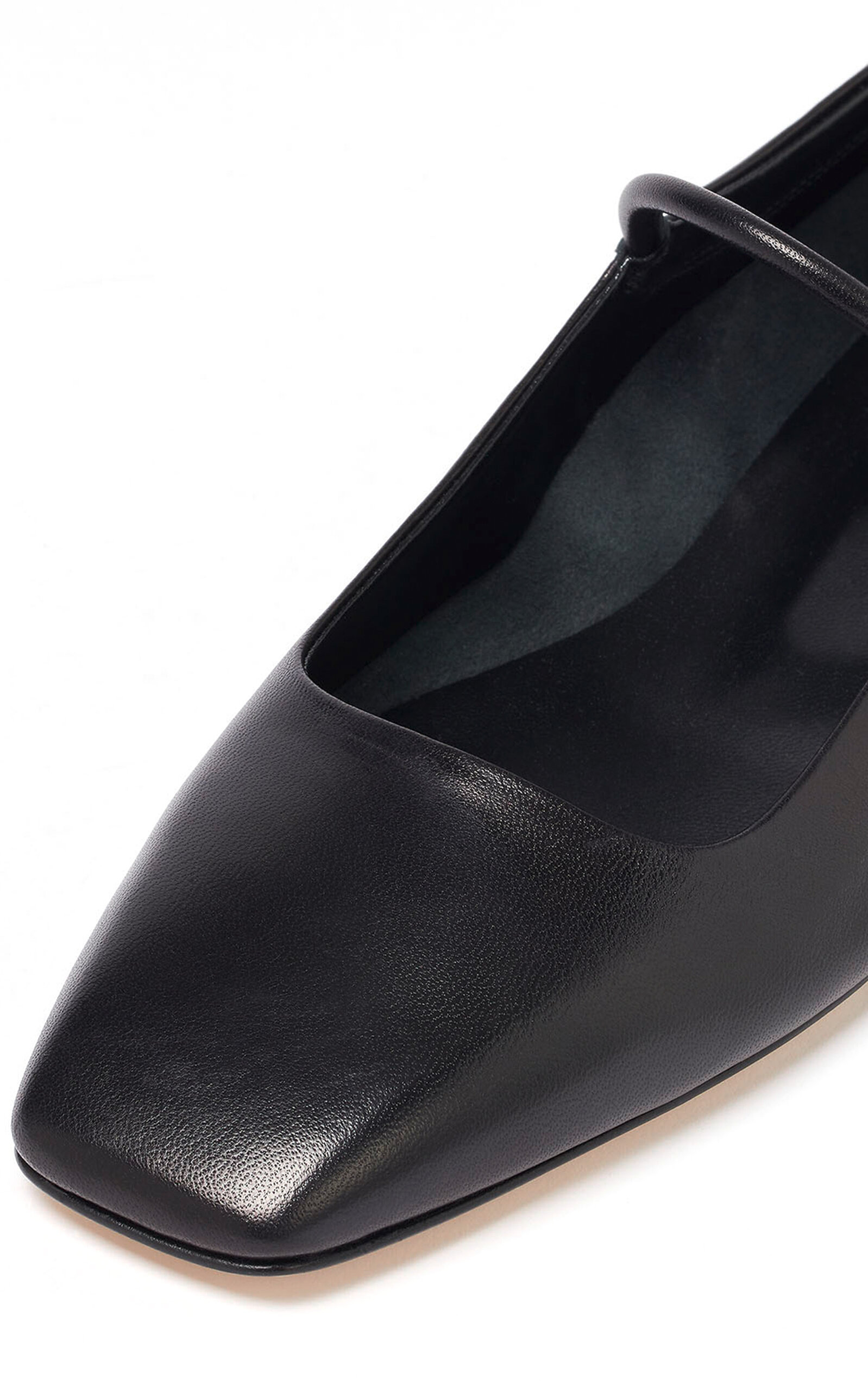 Uma Nappa Leather Mary Jane Flats black - 5