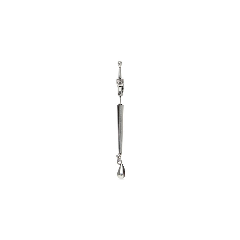 BALENCIAGA Goth Sword Earring in Silver outlook