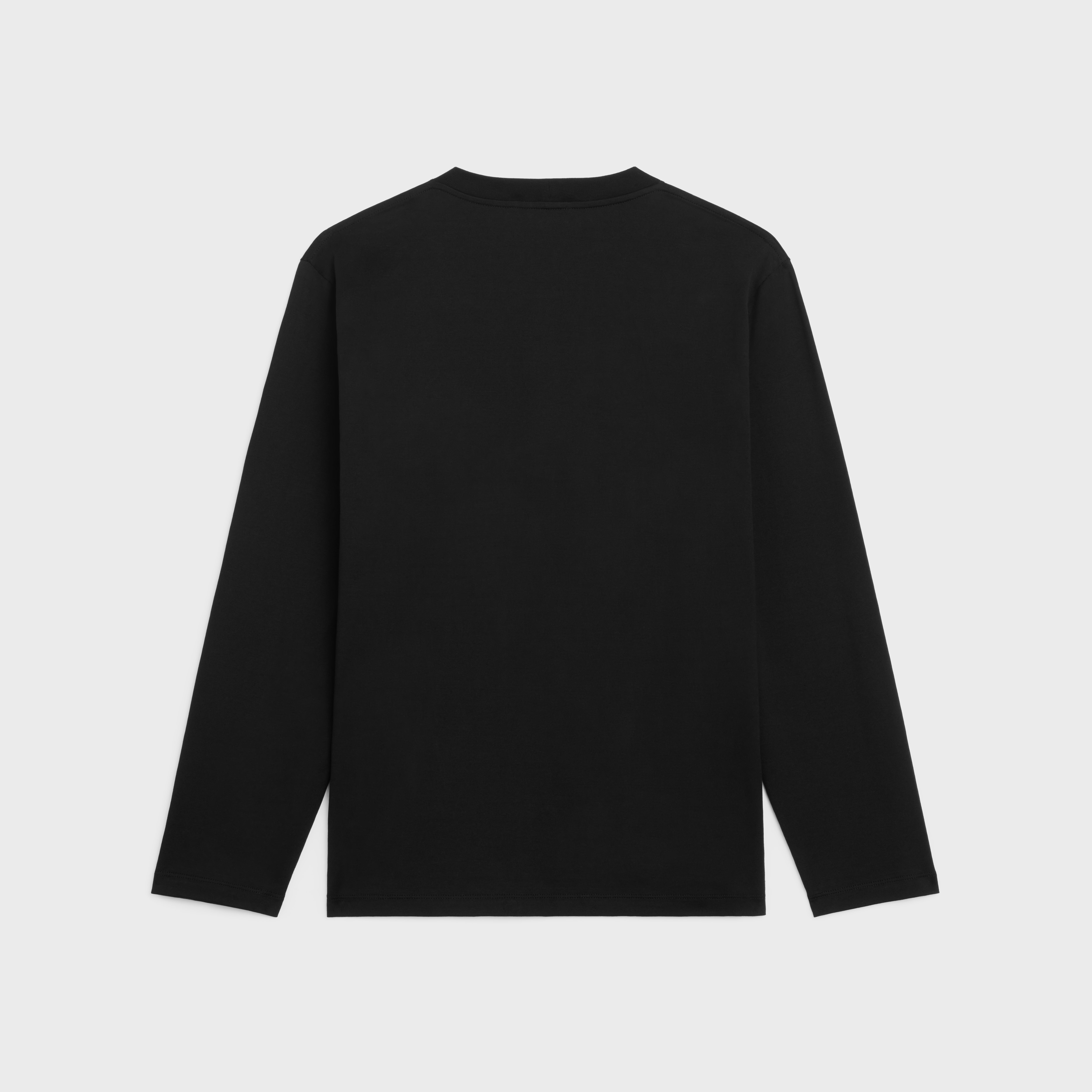 CELINE triomphe t-shirt in cotton jersey | REVERSIBLE