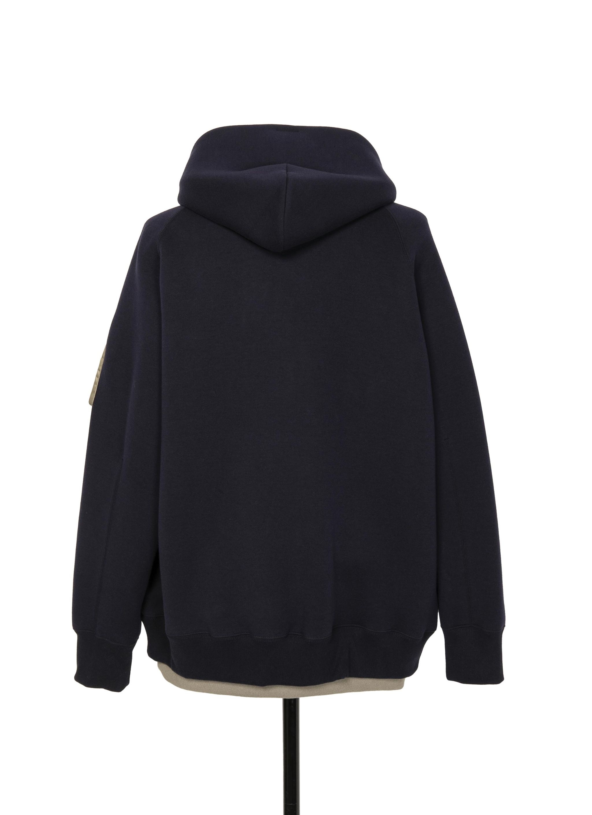 Sponge Sweat x Nylon Twill Hoodie - 3