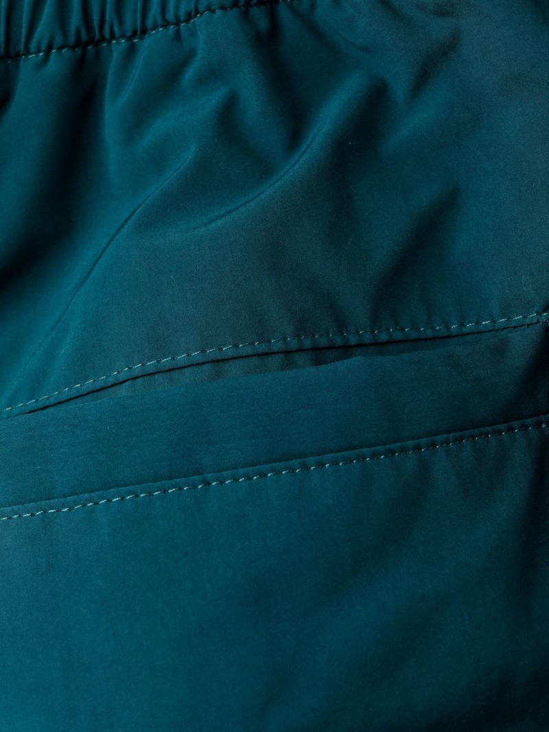 elasticated-waist wide-leg trousers 6