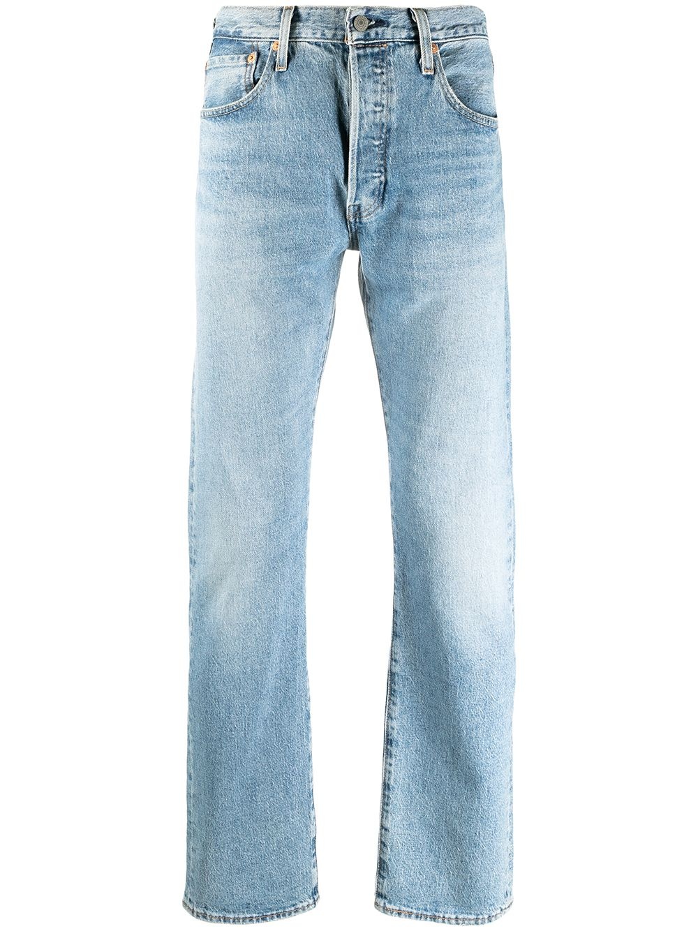 light-wash jeans - 1