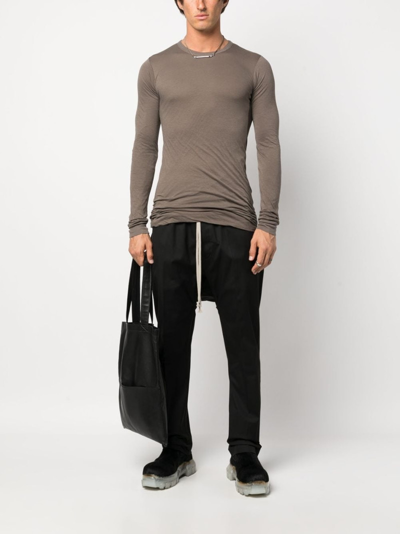 Rick Owens long-sleeve organic cotton T-shirt outlook