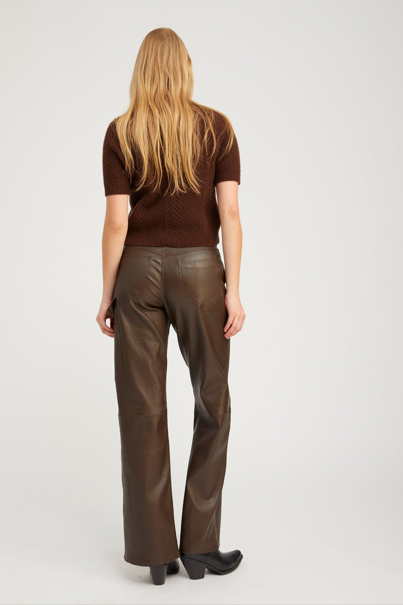 AMERICANO CASHMERE REBEKAH CABLE KNIT SWEATER 4
