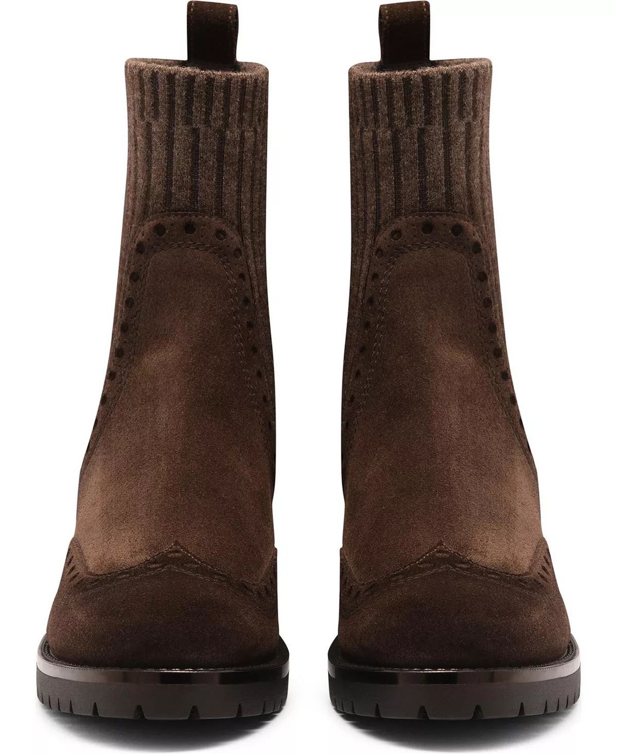 Women's Ferret Suede Low-Heel Ankle Bootie - 2