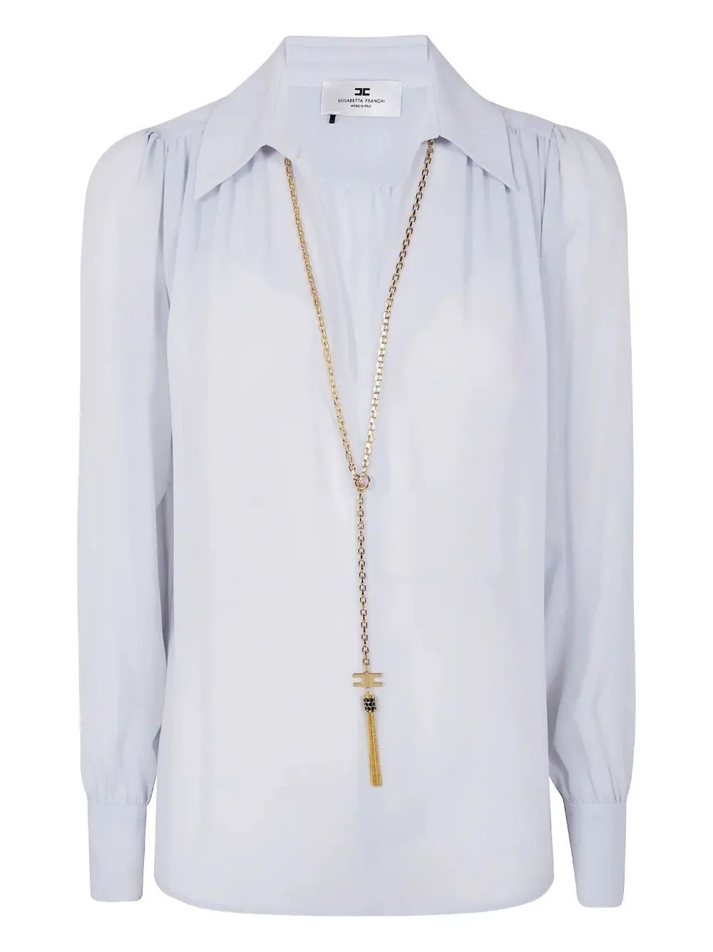 Introducing the 'V NECK SHIRT' from the esteemed brand ELISABETTA FRANCHI, a quintessential piece in - 1