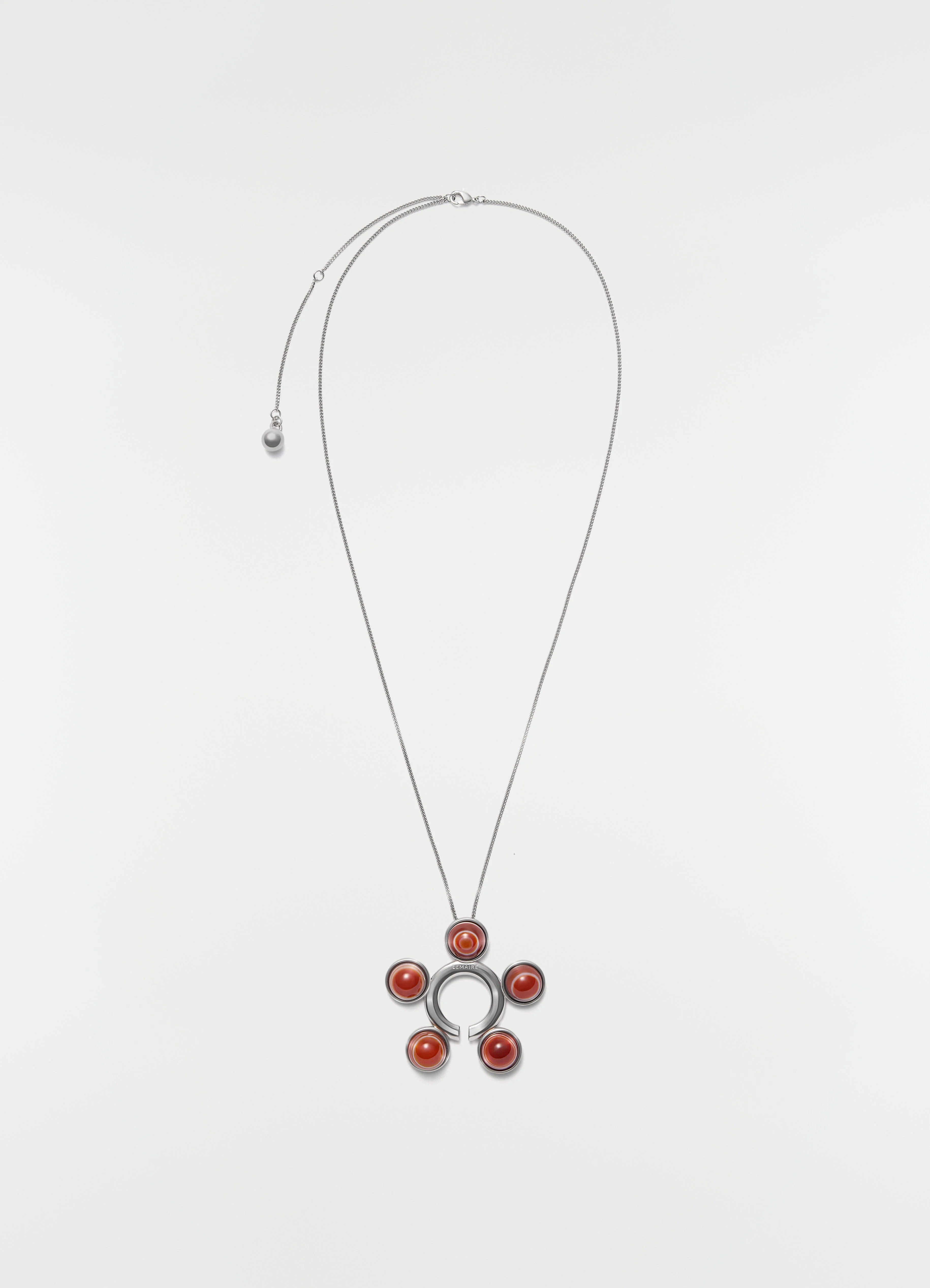 GARMENT JEWEL & NECKLACE IN BRASS - 1