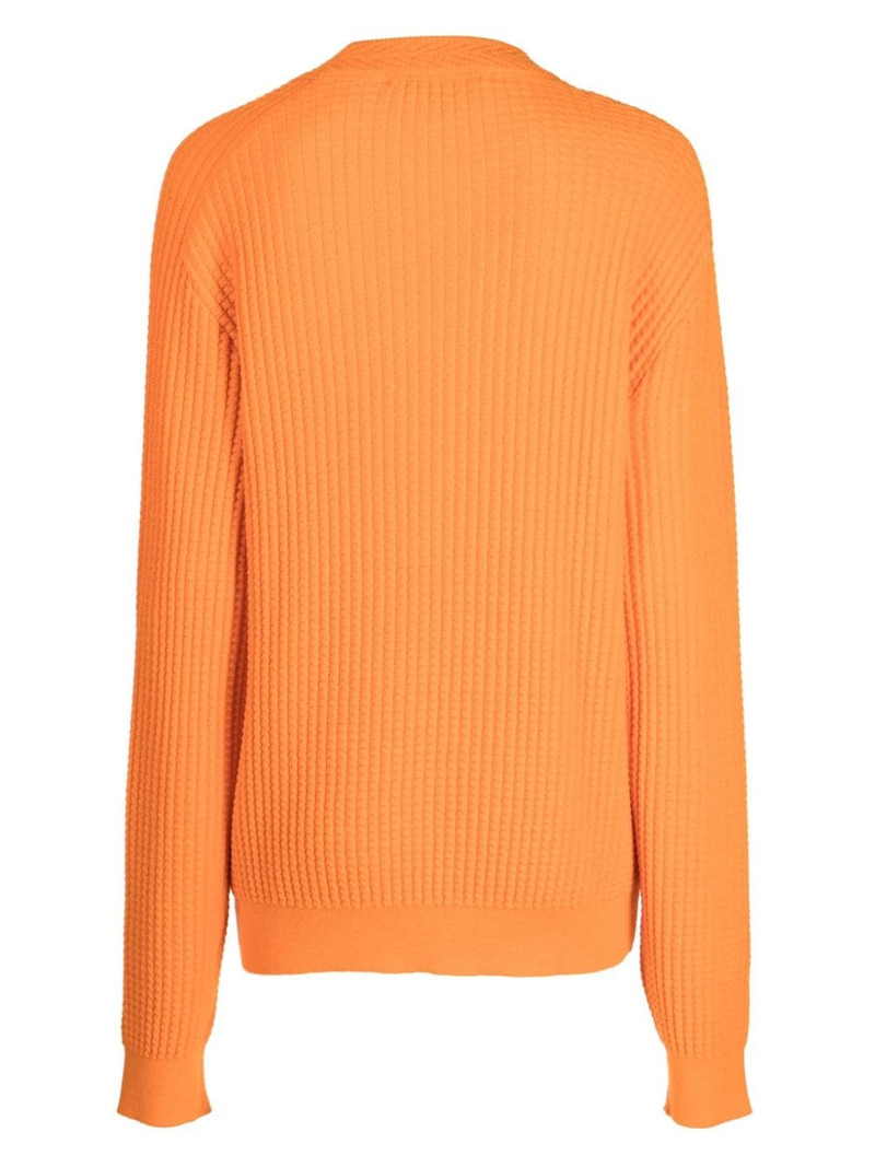 Kiko Kostadinov Sorelle waffle-knit jumper outlook