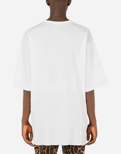 Dolce & Gabbana Cotton T-shirt with DG print outlook