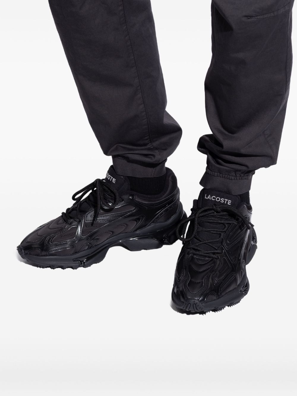 L003 2K24 textured lace-up sneakers - 5