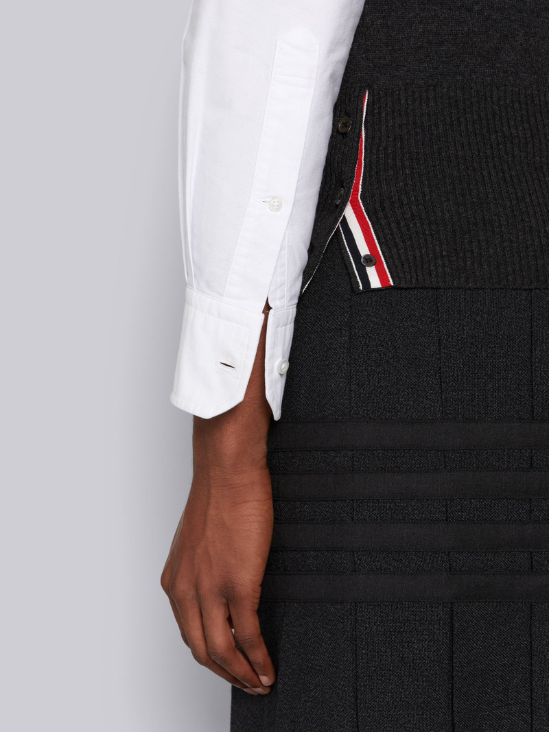 Dark Grey Cashmere 4-Bar Shell Top 6