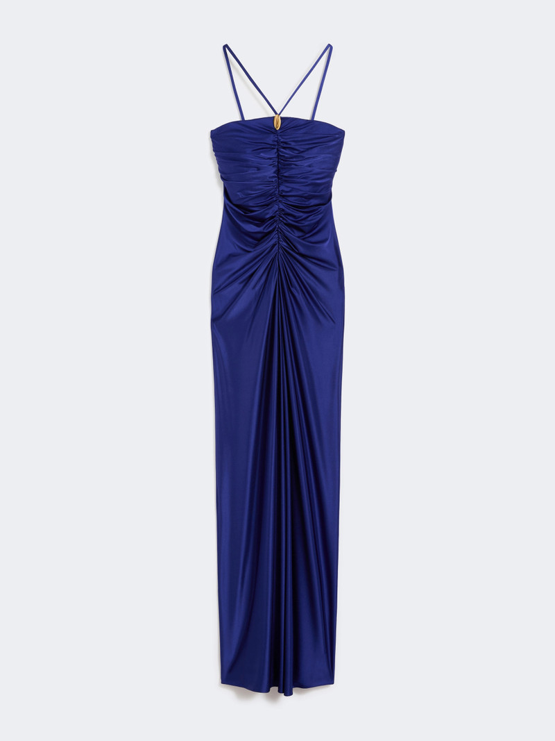 OGGETTI Viscose jersey dress - CORNFLOWER BLUE 1