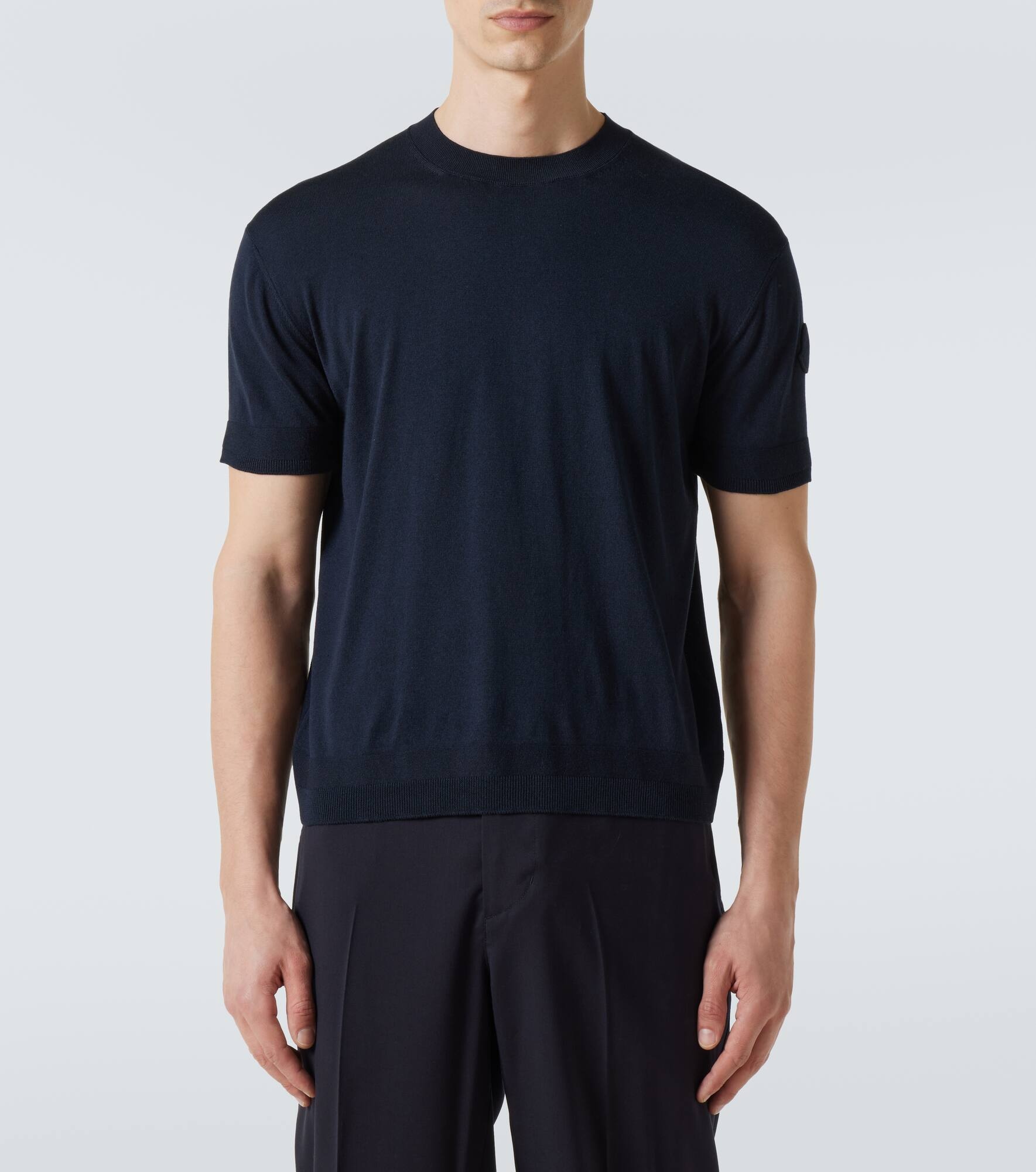 Silk and cotton T-shirt - 3