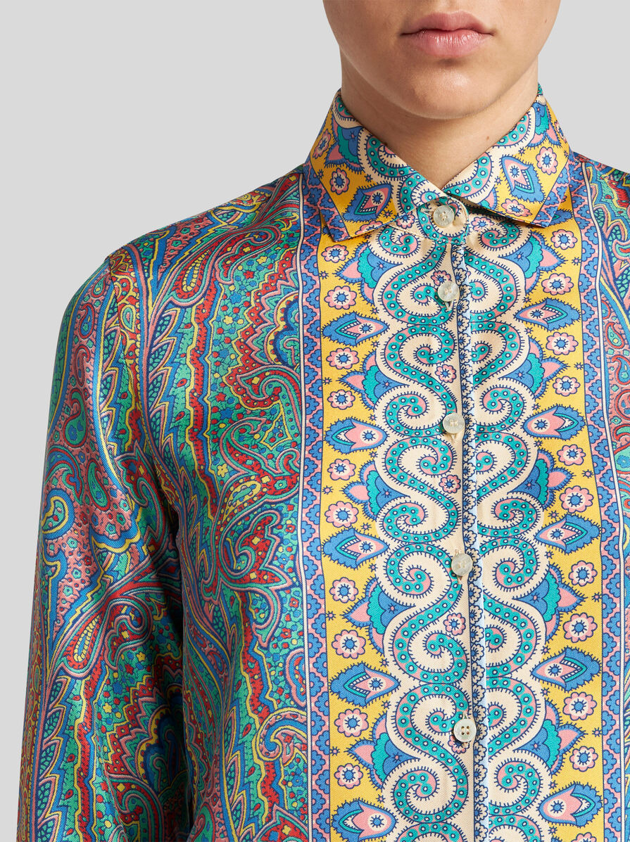 MULTICOLOURED PAISLEY SHIRT - 3