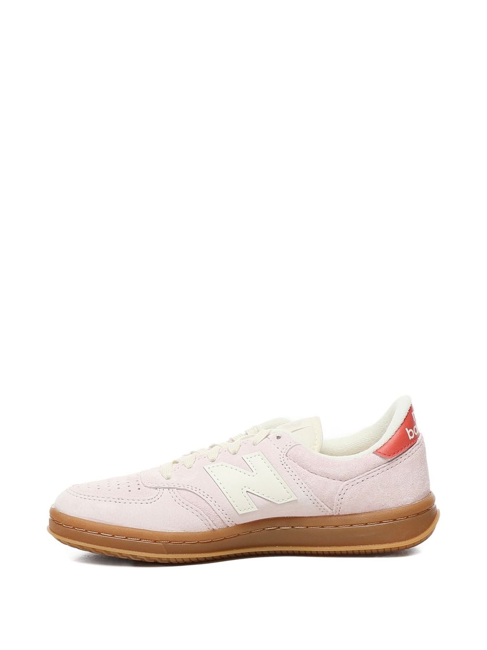 T500 perforated herringbone-sole sneakers - 3