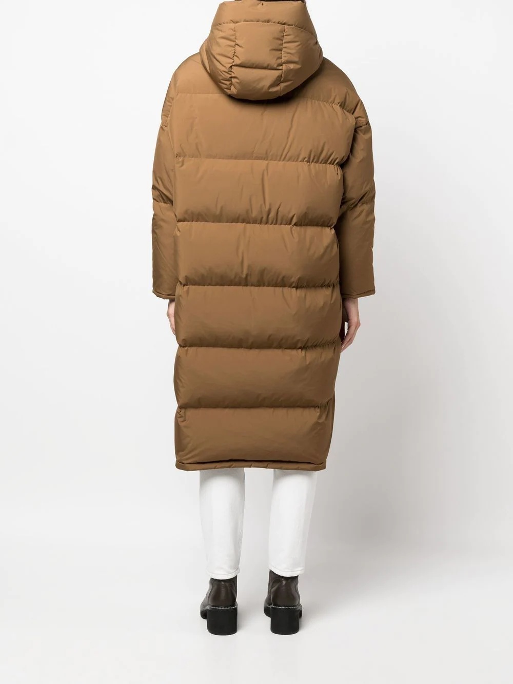zipped hooded coat - 4
