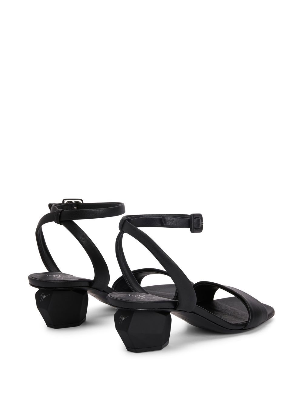 Rozalie Strap block-heel sandals - 3