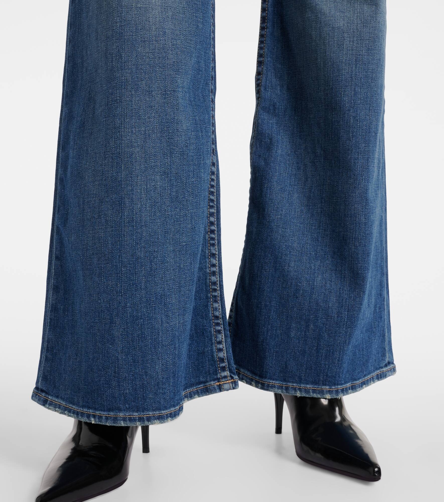 Terrell high-rise bootcut jeans - 5