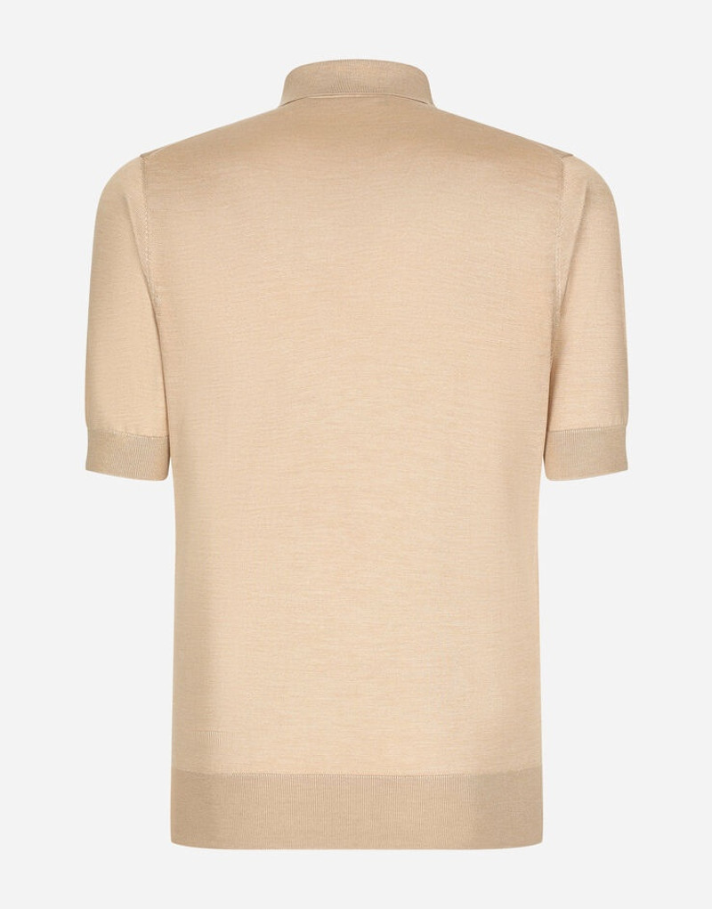 Dolce & Gabbana Silk polo-shirt outlook