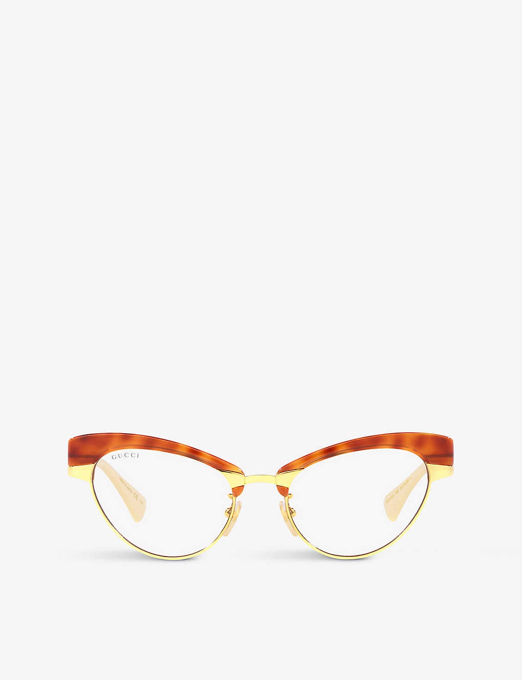 Gucci Tortoiseshell Cat-Eye Sunglasses