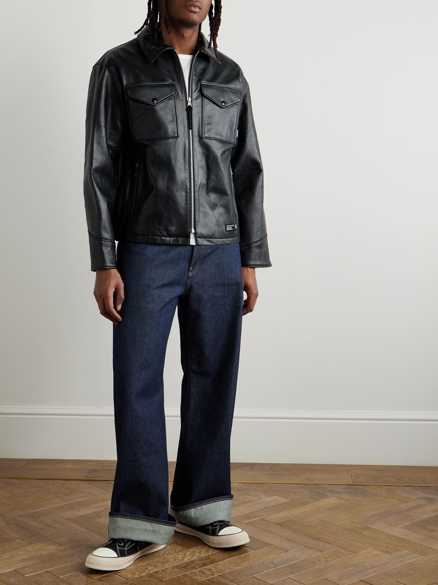 PM Leather Jacket Black - 2