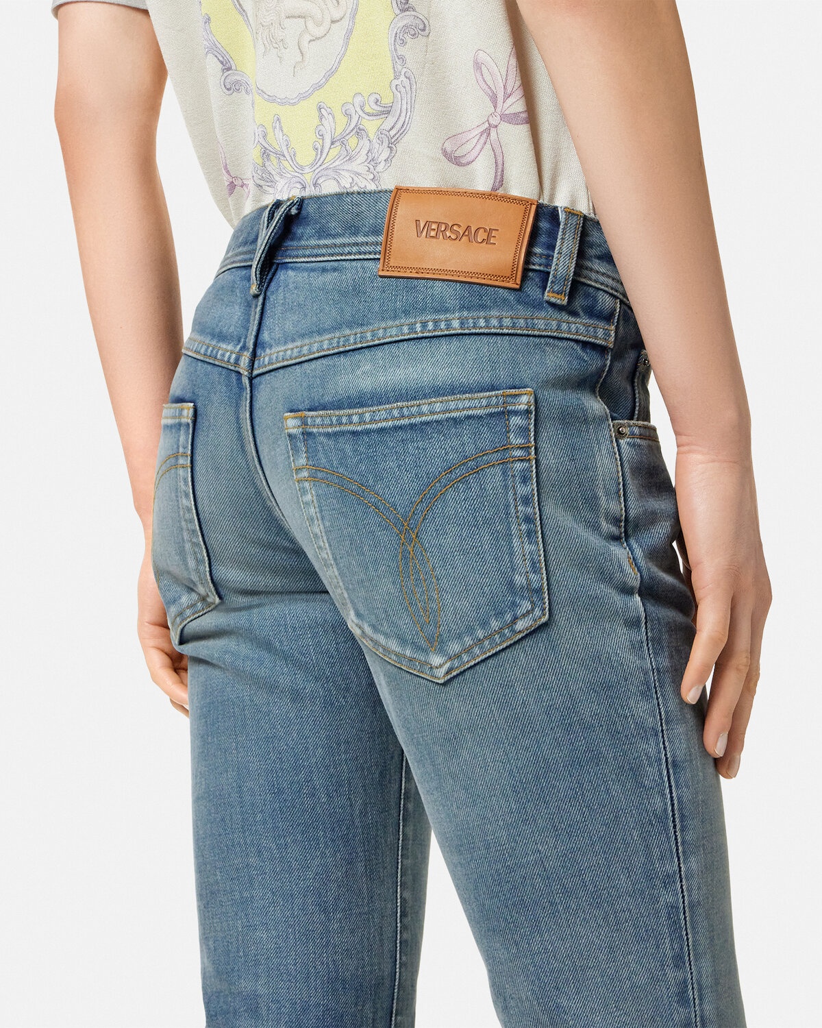 Made in Japan Crop Flared Jeans - 3