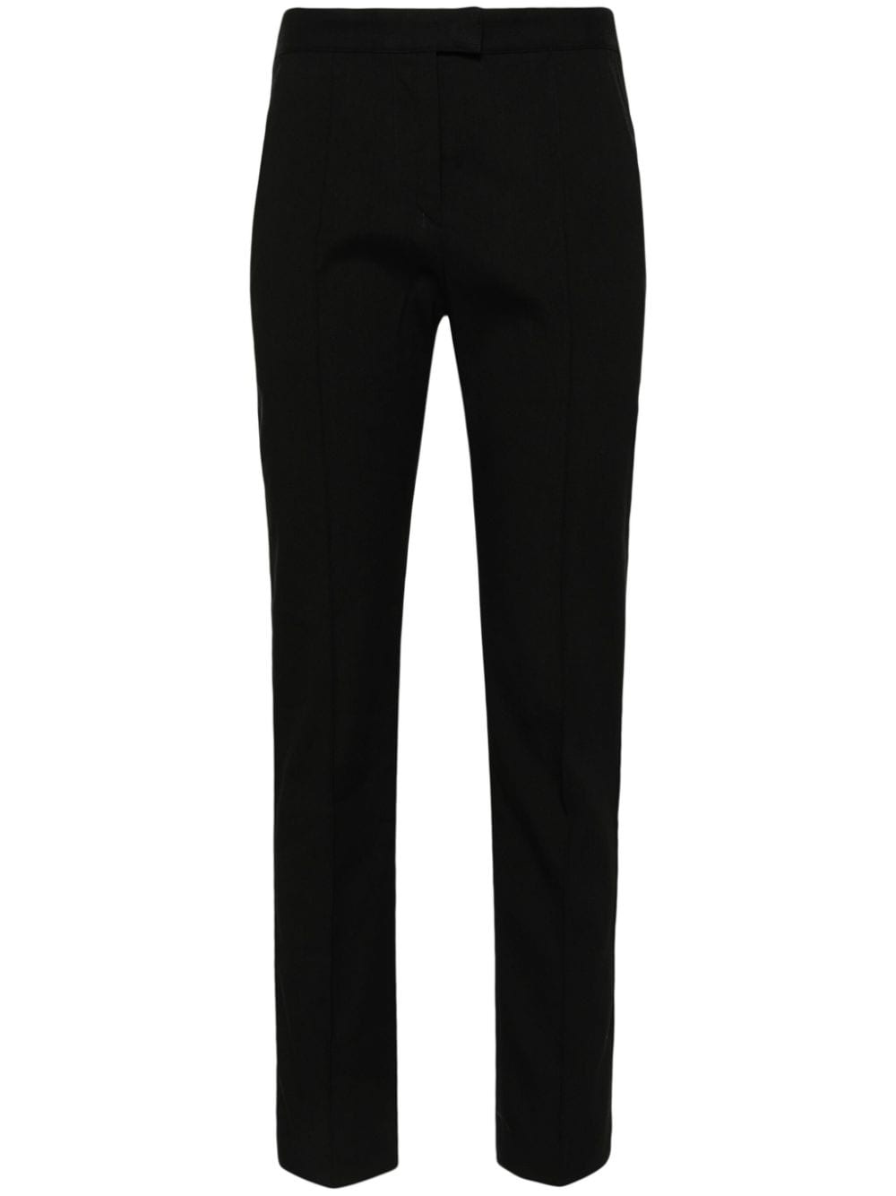 high-waist cropped trousers - 1