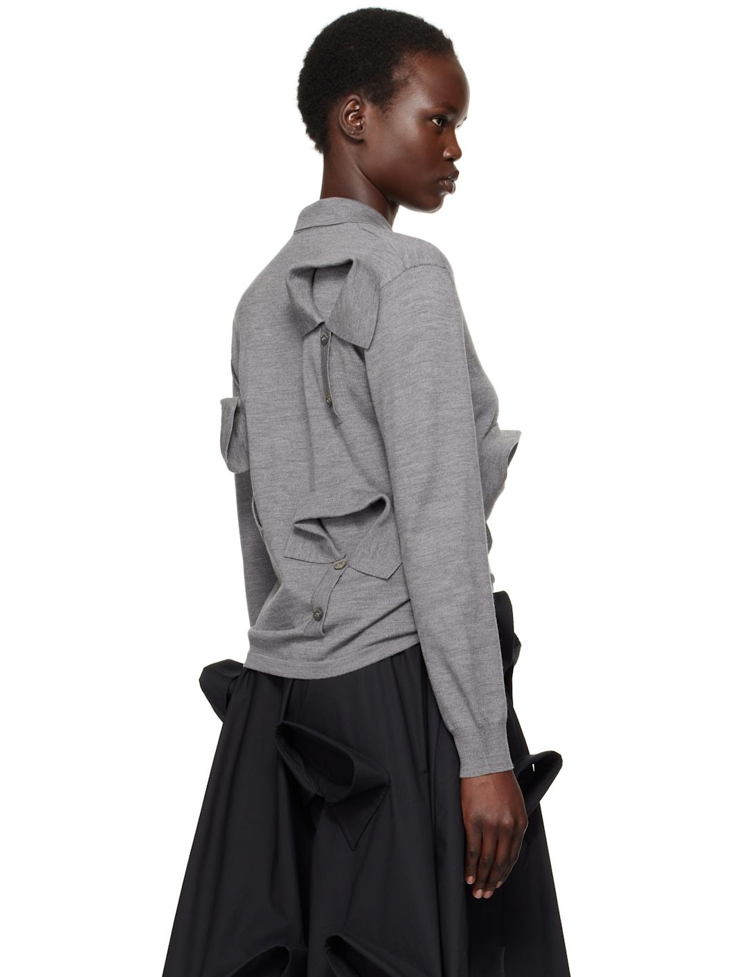 Gray Multi Collars Polo - 3