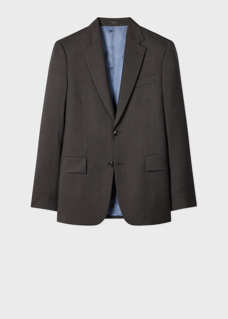 The Brierley - Brown Puppytooth Wool Blazer 1
