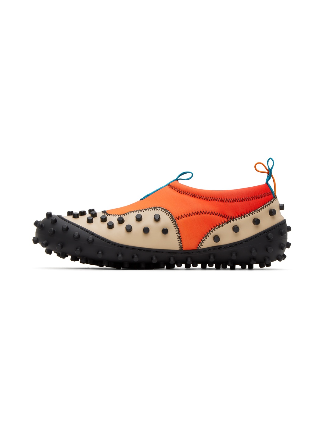 SSENSE Exclusive Orange & Beige 1000CHIODI Sneakers - 3