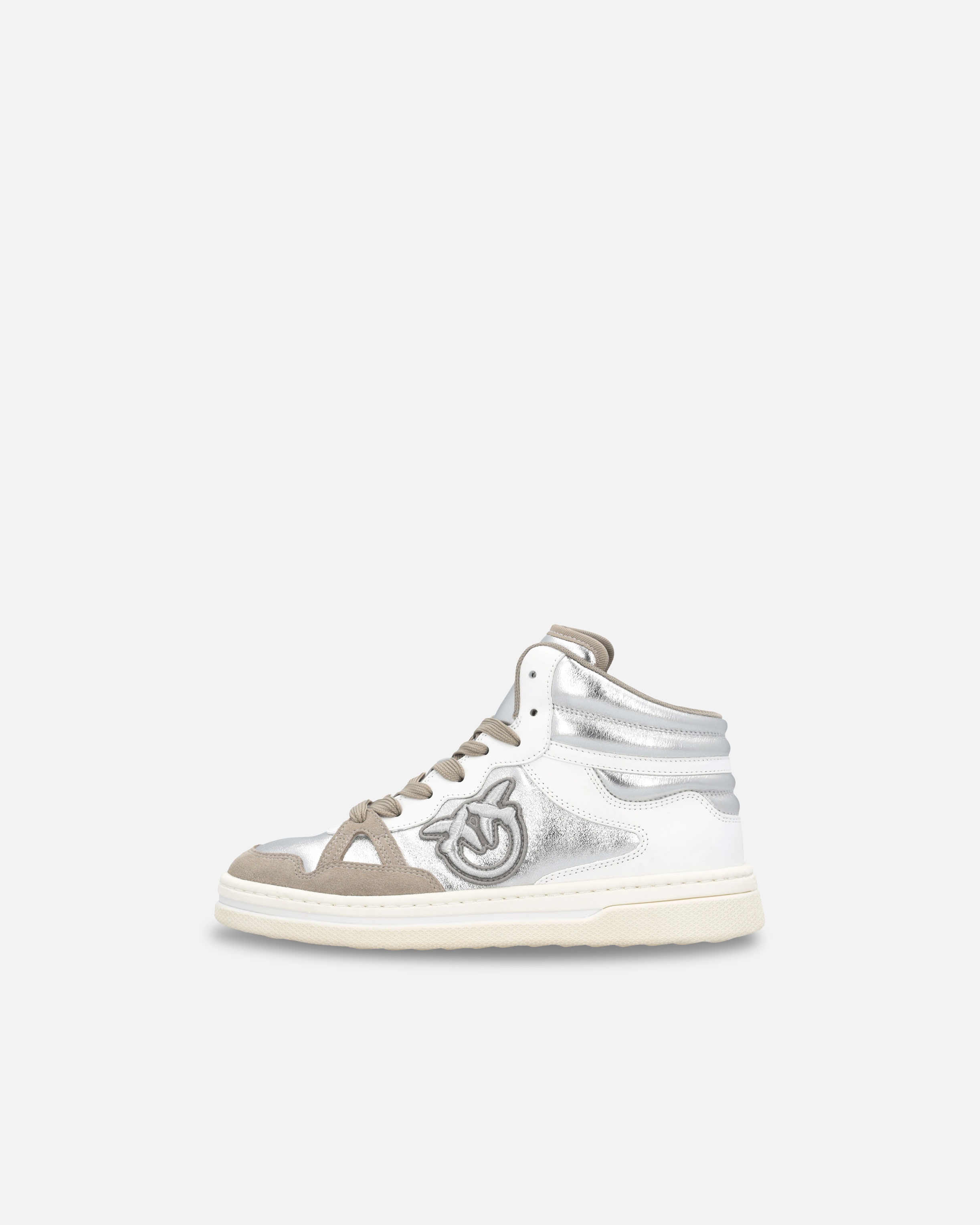 LAMINATED HIGH-TOP SNEAKERS - 5