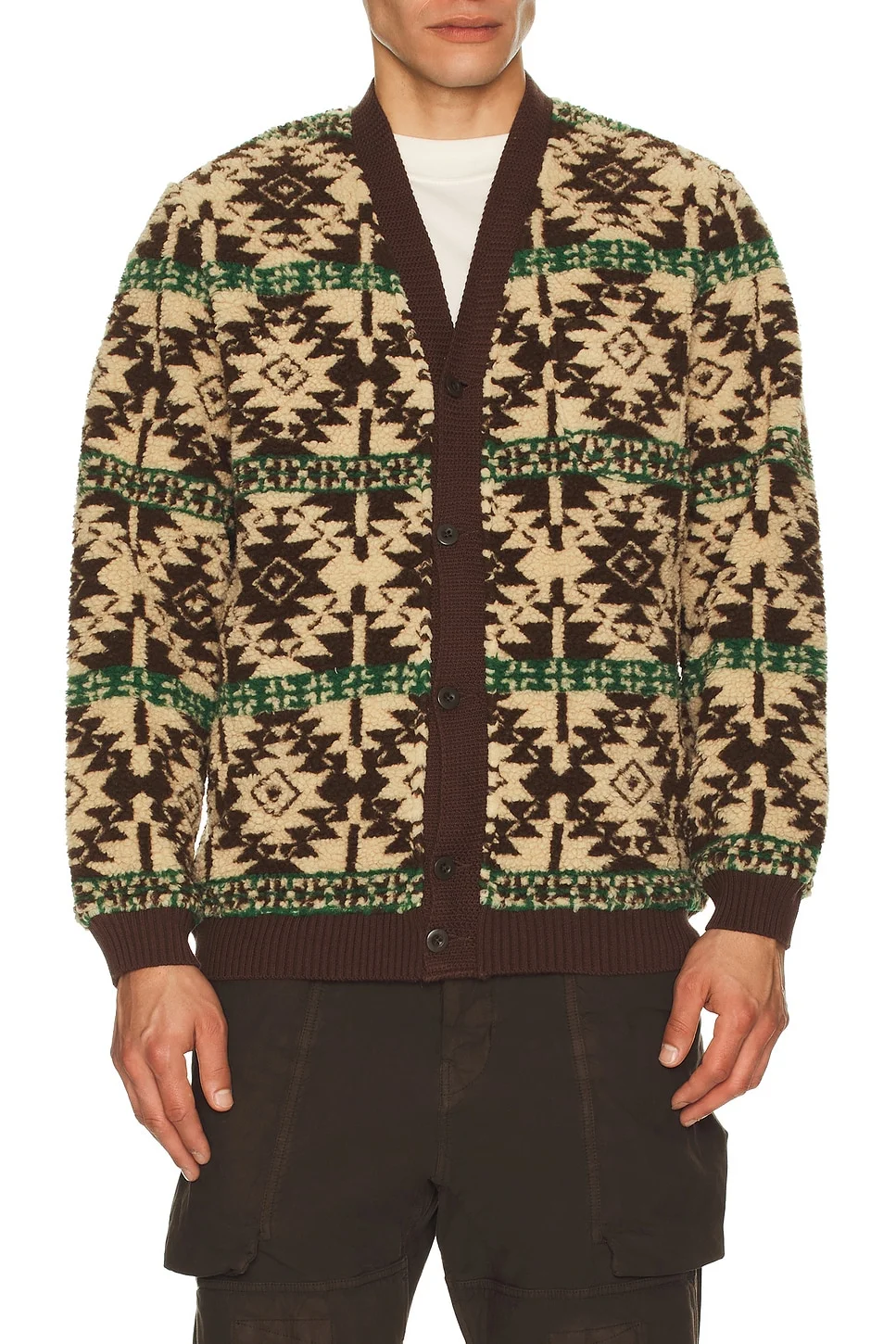 Cardigan Boa Jacquard - 1