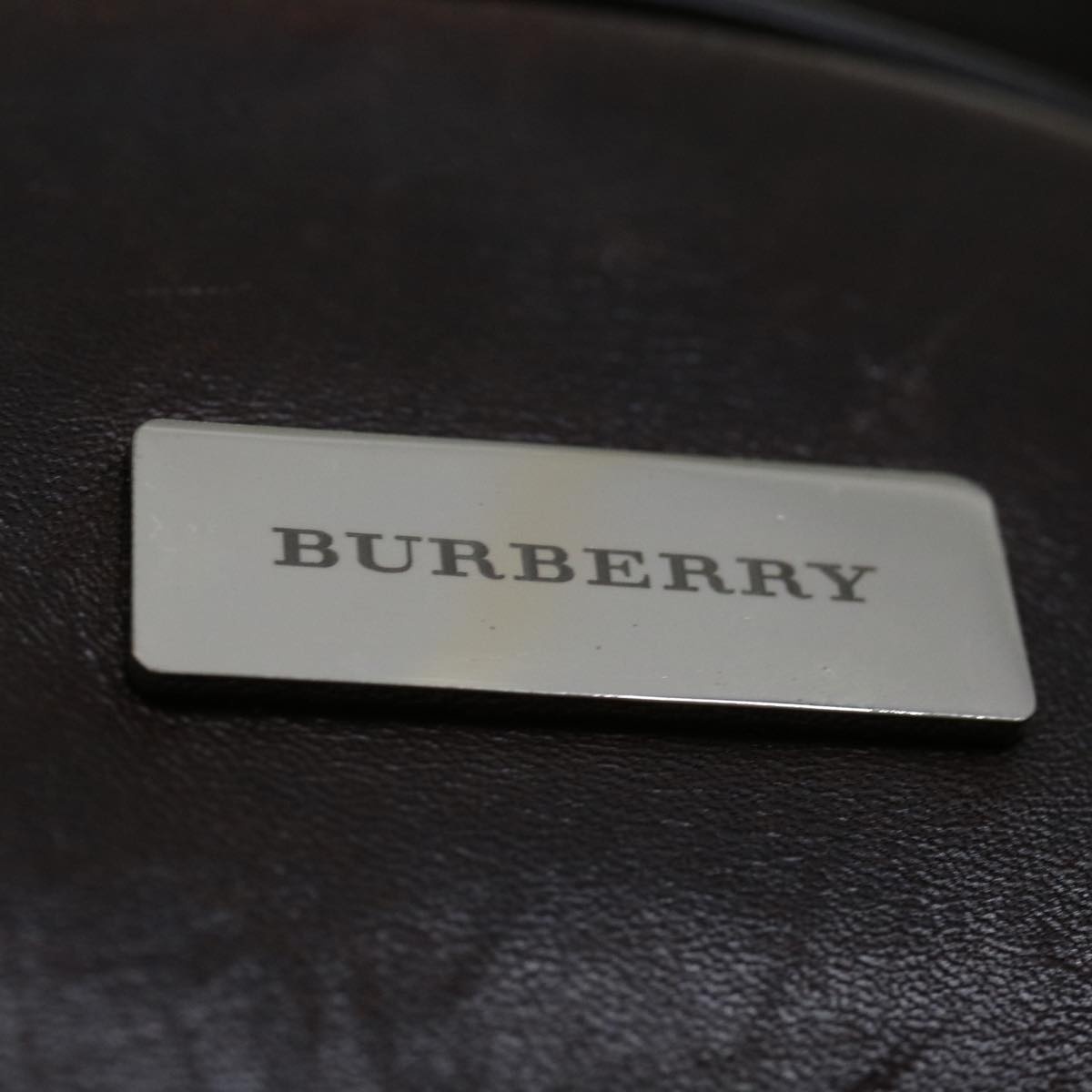 Burberry Nova Check Hand Bag Nylon Beige - 11