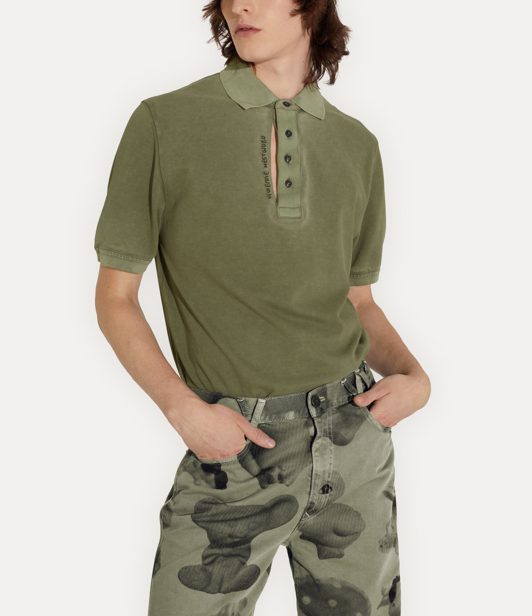 RIPPED POLO SHIRT - 5