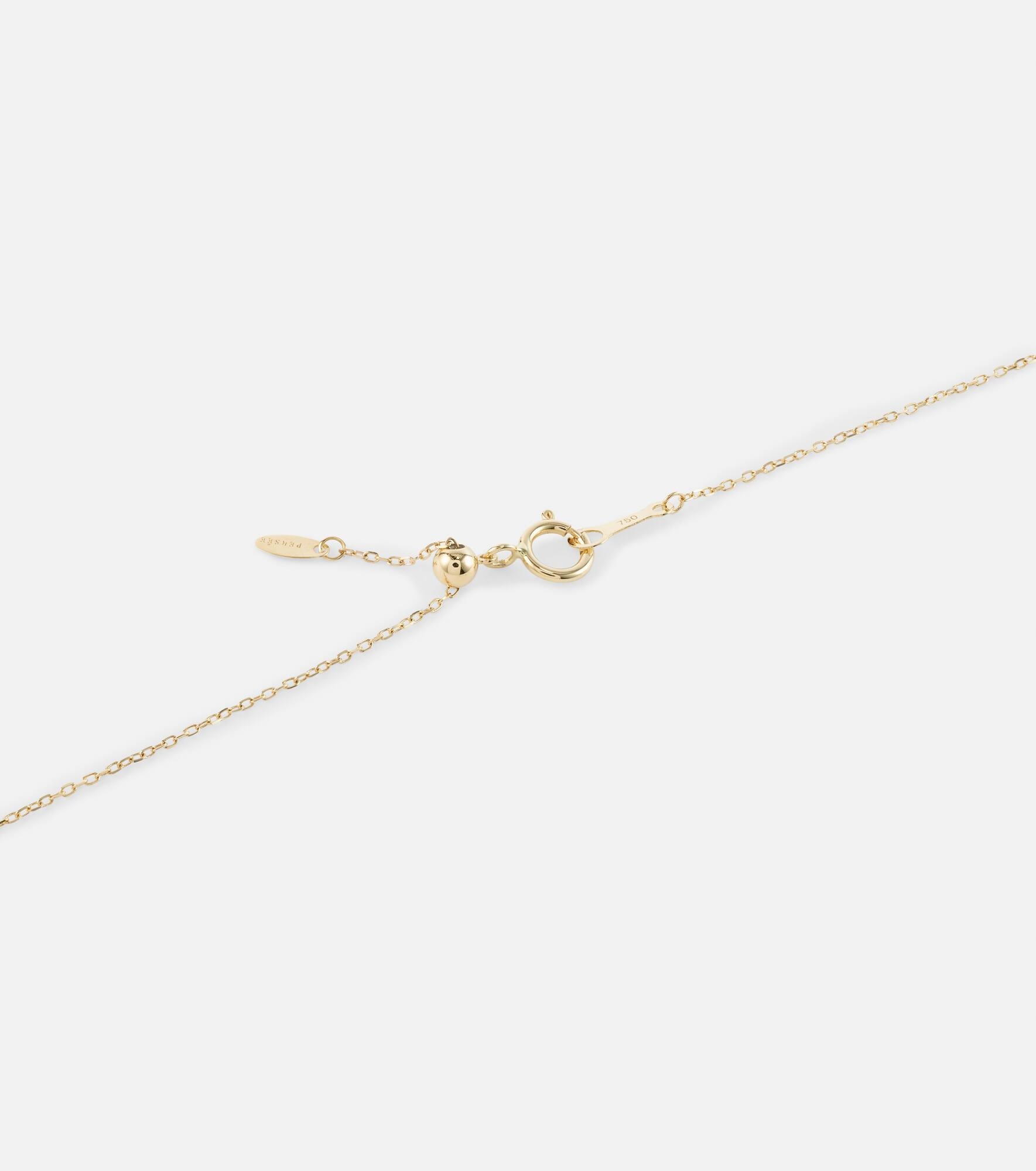 Taurus 18kt gold necklace with diamonds - 4