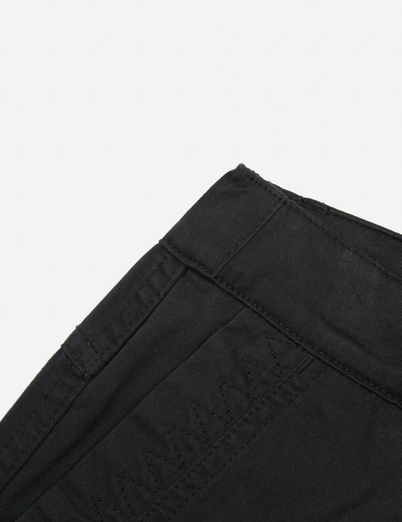 SEAGULL APPLIQUÉ EMBROIDERY AND SLOGAN PRINT RELAX FIT CARGO PANTS 8