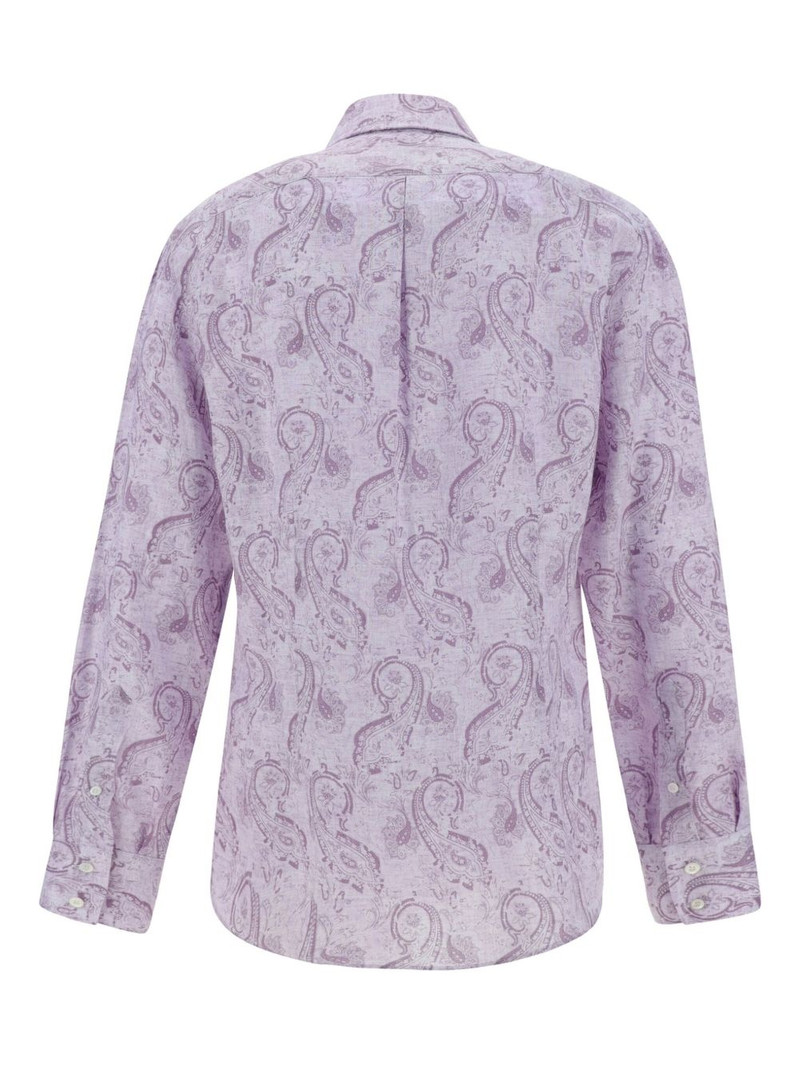 Brunello Cucinelli paisley-print shirt outlook