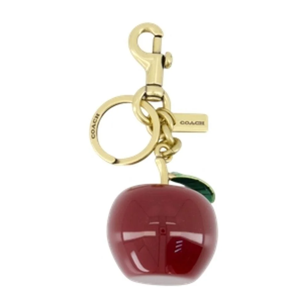 Coach Small Apple Keychain - 1