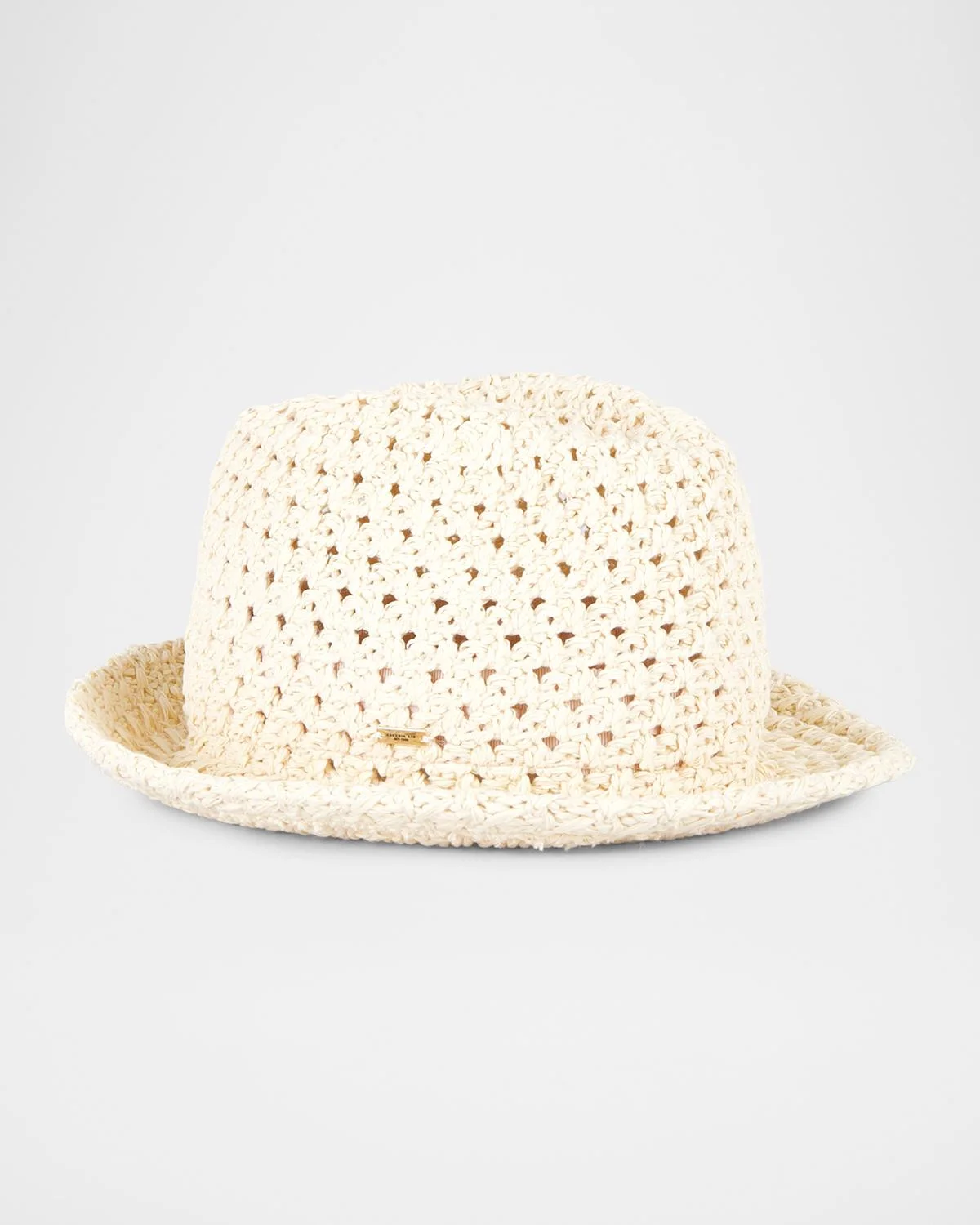 Jo Raffia Crochet Bucket Hat - 1