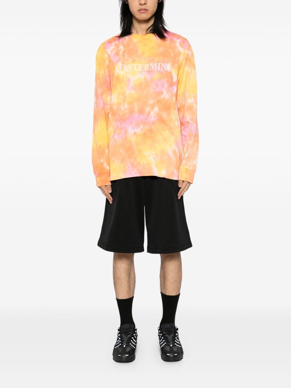 logo print long-sleeves T-shirt - 2