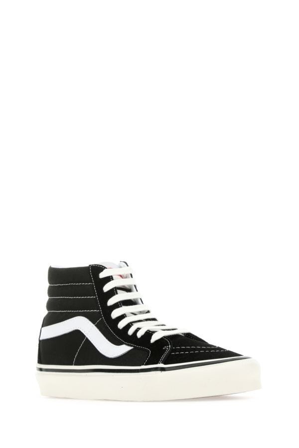 Black canvas Sk8-Hi sneakers - 2