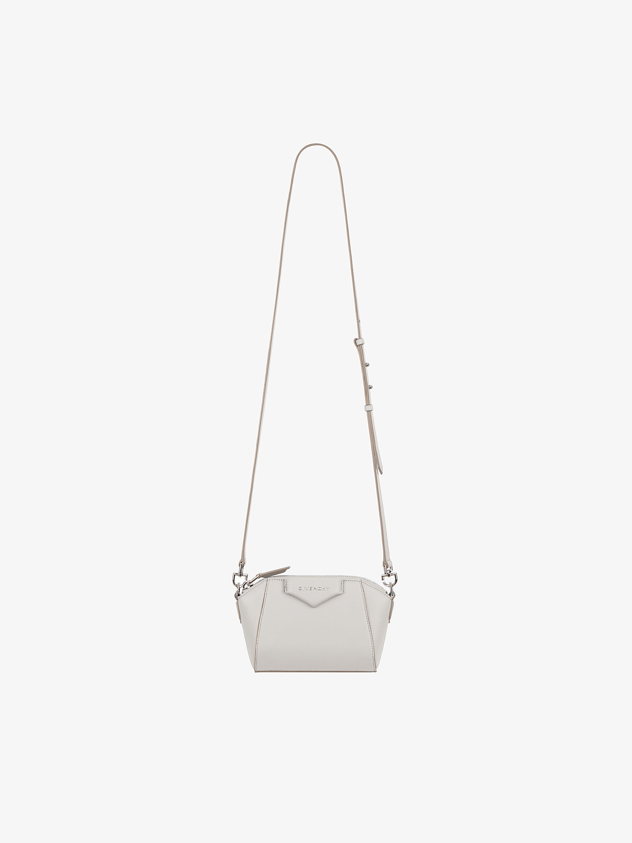 Nano Antigona bag in grained leather - 1