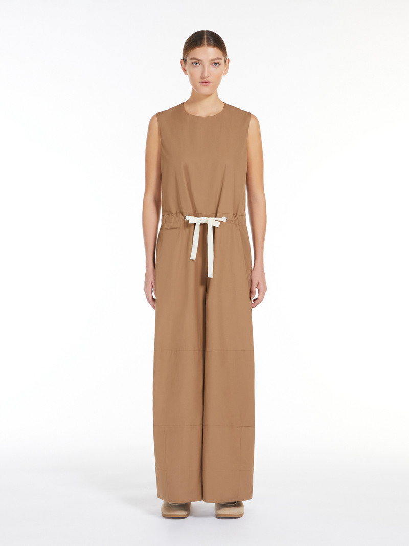 VIRNA Sleeveless cotton jumpsuit 3